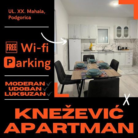 Knezevic Apartman Podgorica Buitenkant foto